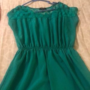 Medium soprano green dress